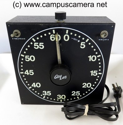 GraLab 400 60-sec Repeating Enlarging Timer Old School Metal Design!