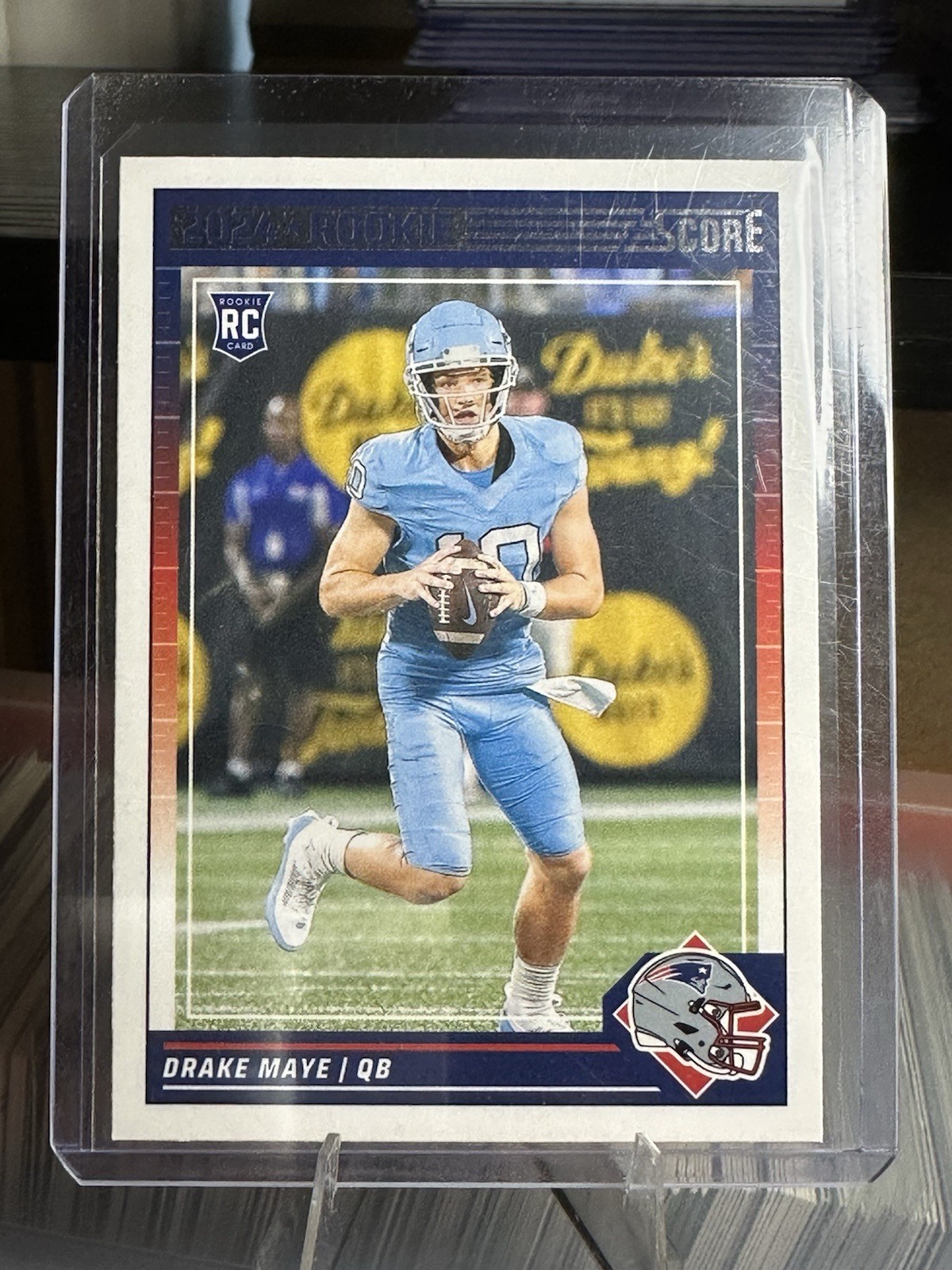 2024 Score - Rookies Drake Maye #303 Scorecard (RC)