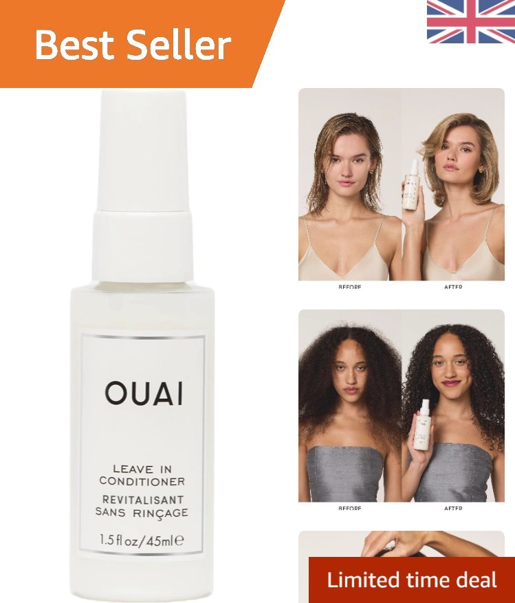 North Bondi Scent Leave-In Conditioner Spray - Heat Protectant & Shine - 45ml
