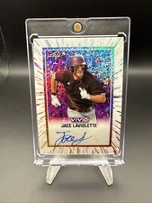 2025 Leaf Vivid Jace LaViolette White Auto #1/5 🔥 Top Prospect Guardians