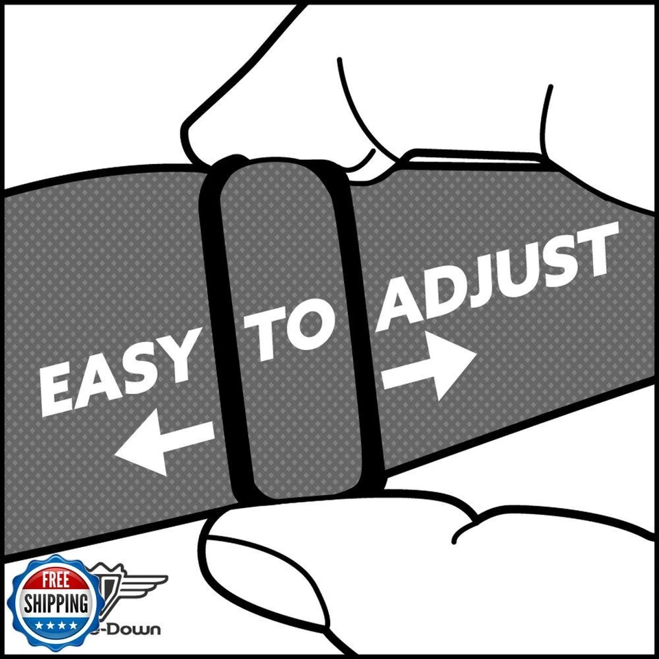 Correa de guitarra retro Monster Aqua negra con hebilla 2 pulgadas de ancho Foto 3 de 4