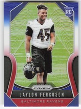Jaylon Ferguson, 2019 Panini Prizm, #379, Baltimore Ravens, RC