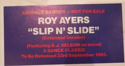 Roy Ayers - Slip 'N' Slide (12'', S/Sided, W/Lbl, Sti) (Near Mint (NM or M-)) - 3