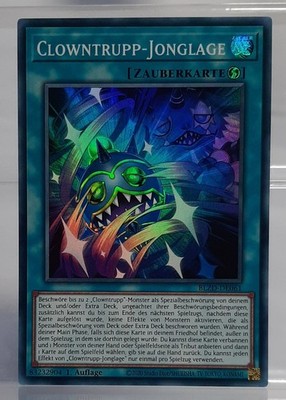 Clowntrupp-Jonglage - Super Rare/Zauber - BLZD-DE061 - Blazing Dominion - DE/NM
