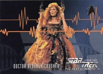 Doctor Beverly Crusher (#216) 1995 SkyBox Star Trek: TNG Season
