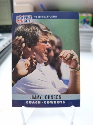 1990 Pro Set - Jimmy Johnson #85
