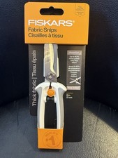 NEW FISKARS FABRIC SNIPS 8" THICK FABRIC 179300 POWERCUT SEALED
