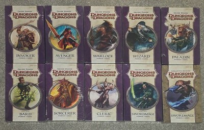 Arcane Power & Divine Power Cards 4E - A D&D Accessory by Wizards RPG Team - New