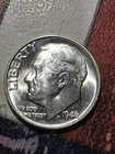 1946 P Roosevelt Dime CH BU LUSTER! 90% Silver US Coin  "FREE SHIPPING"