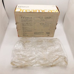 Sega Dreamcast Arcade Stick HKT-7300 Controller Box Japan Official DC Tested