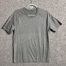 Lululemon Men’s Size Medium Gray Short Sleeve Metal Vent T-Shirt