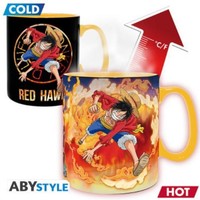One Piece - Mug Heat Change - 460 Ml - Luffy & Sabo-Cardboard Box