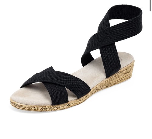 BNIB Charleston Shoe Co. Amelia Wedge Slip-on Sandal