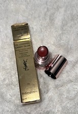 YSL Candy Glow Care Lip Balm 7B Nude Pleasure Tinted Butter Balm NIB Full Size