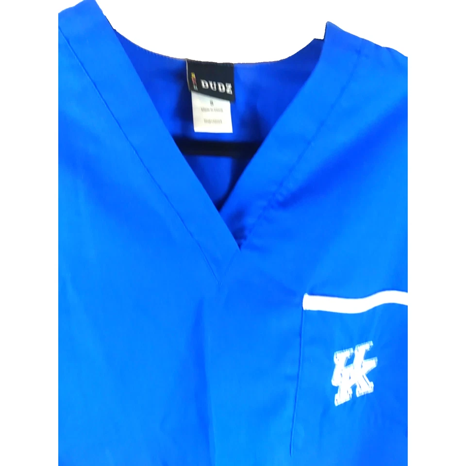 Blusa Médica Dudz para Mujer Reino Unido Kentucky State University Talla Pequeña Foto 3 de 4