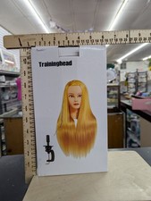 26"-28" Training Mannequin Head With Clamp For Hair Styling Practice New