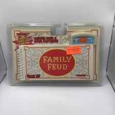 Vintage Tiger Electronics Family Feud Answer Book  Game Cartridge 3 1997 Sealed