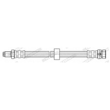 2x Bremsschlauch hinten für Ford Tourneo Transit P65 | 24455515