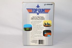 Top Gun NES Nintendo Complete CIB! Very Good Condition! RARE 5 SCREW! NICE!