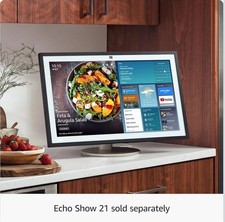 Amazon Premium Adjustable Stand Designed for Amazon Echo Show 21 sold...