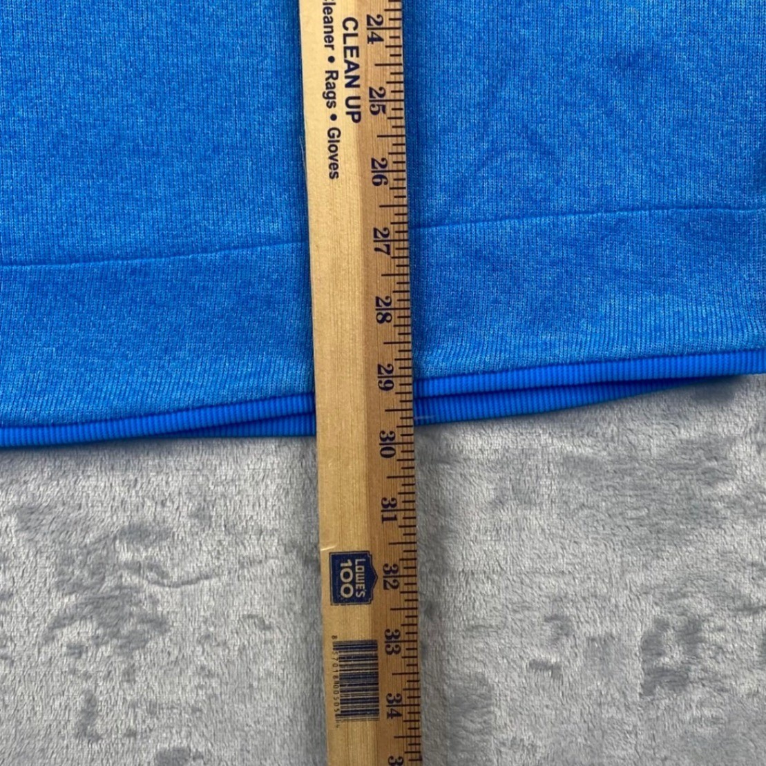 Under Armour Storm Golf Pullover Mens XL Blue Heather ColdGear 1/4 Snap 1329832 thumbnail 5