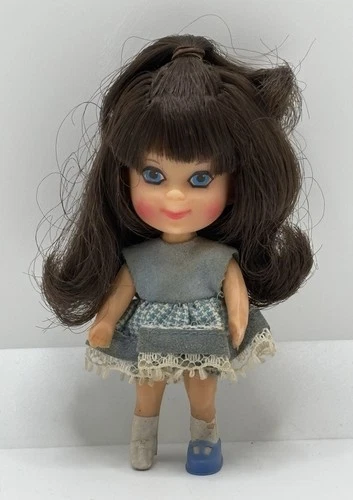 Liddle Kiddles Telly Viddle 1965 Mattel Original Dress Made In Japan