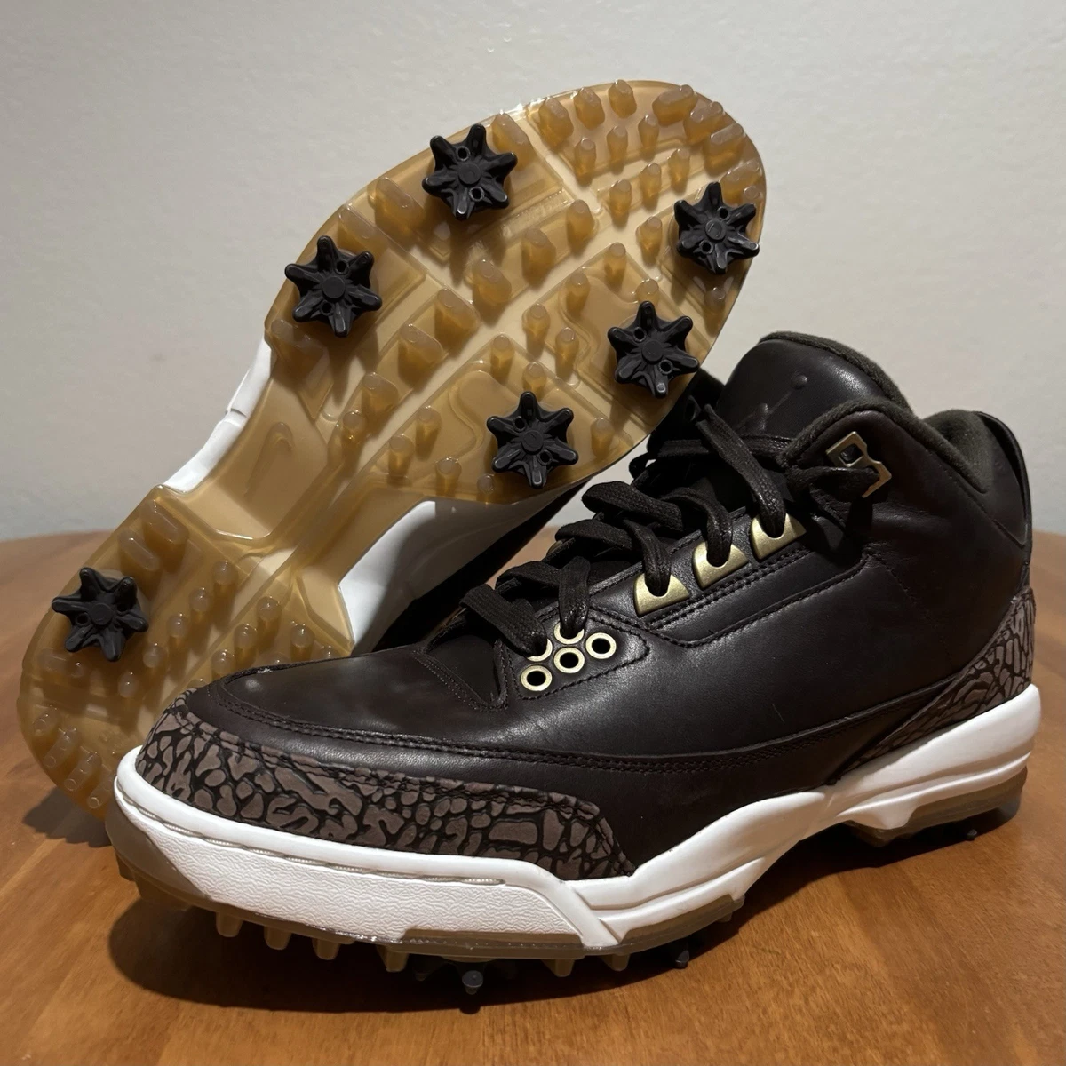 Jordan 3 Golf Premium Brown for Sale | Authenticity Guaranteed | eBay