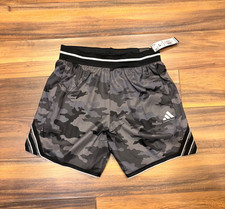 NEW Adidas Crazylite Camo Basketball Shorts 7" Gray JP1211 MSRP: 55.00
