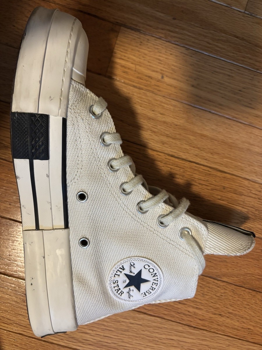 Converse x Rick Owens DRKSHDW TURBOWPN high 'white' | eBay