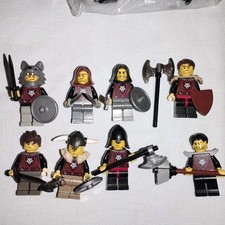 Lego castle Moyen Age Château Chevalier Loup Wolf Vintage Figurines Minifig