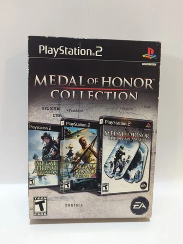 Medal of Honor Collection (Sony PlayStation 2, 2007) Complete, tested.