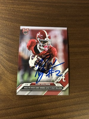 Topps 2024 Bowman U Now Ryan Williams Autographed Signed Card #19 Alabama
