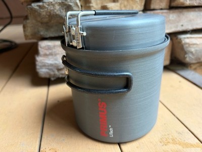 Primus Litech Trek Kettle 1.0L with Fry Pan Lid / Titanium Coating