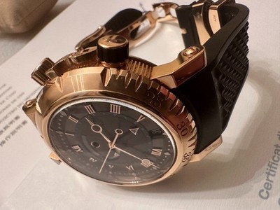 Breguet Marine Men's Black Watch - 5847BR/Z2/5ZV