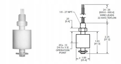 Madison M8000 Single Point Level Switch 1 Stück