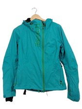 Bench. Damen Outdoorjacke Gr. 36/S Türkis Kapuze Windbreaker