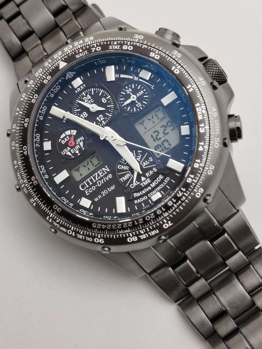 Citizen Promaster U600-T011560 Chronograph World Time Eco Drive 