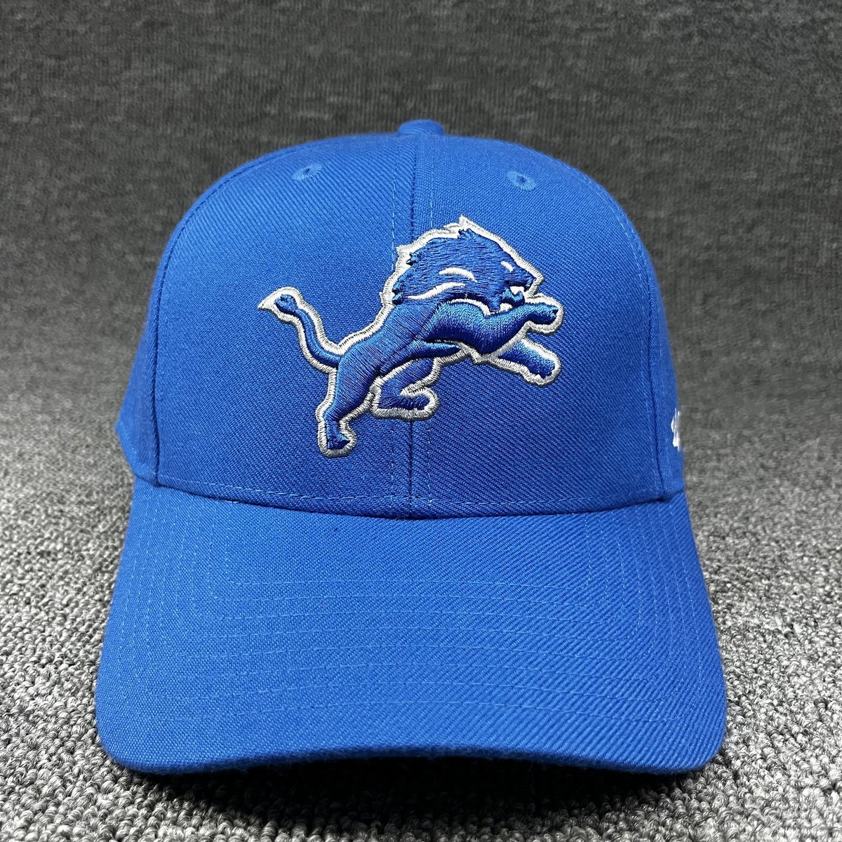 Detroit Lions '47 Brand MVP Adjustable Hat Blue NFL Hook & Loop Strapback Cap