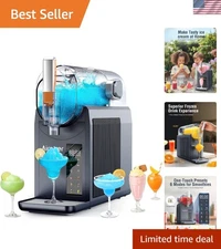 Slushie Machine Frozen Drink Maker Smoothies Margaritas Self-Cleaning 68oz