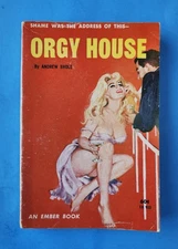 ORGY HOUSE by Andrew Shole Greenleaf Classics EB910 Vintage Sleaze GGA Erotica