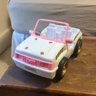 Vintage Barbie Doll Jeep Pink & White   (LR-BK)