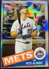 2020 Topps Chrome 1985 Topps Pete Alonso #85TC-18 New York Mets