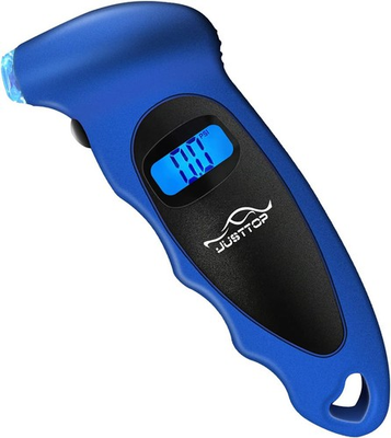#ad Digital Tire Pressure Gauge 150PSI 4 Setting for Cars Trucks and Bicycles Bac $11.99