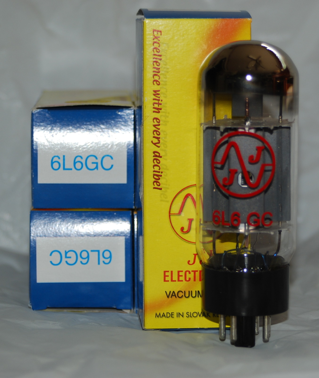 JJ Tube Set for Fender Twin Reverb or Showman or Dual Showman Guitar