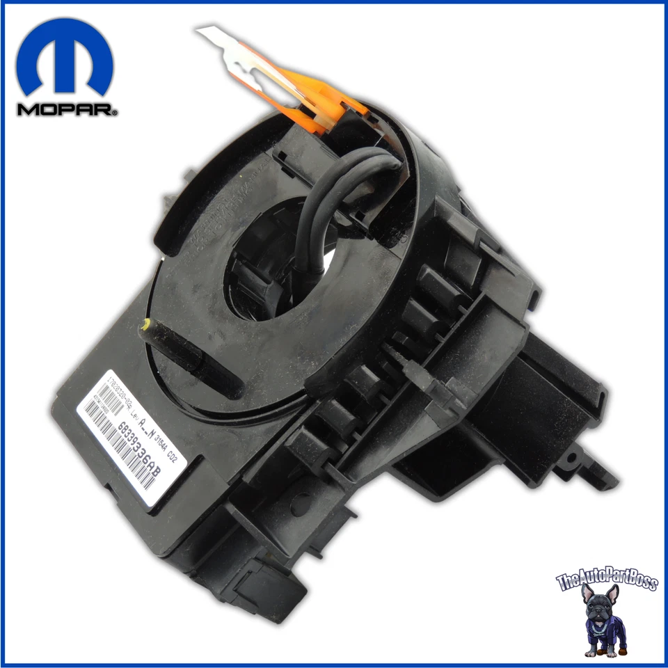 Steering Column Control Module Clock Spring OEM Mopar 5156106AG 05156106AG - Image 3 of 4