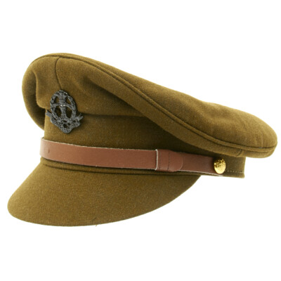 British WWII Officer Peaked Visor Cap- Size US 7.25 (58cm) | eBay
