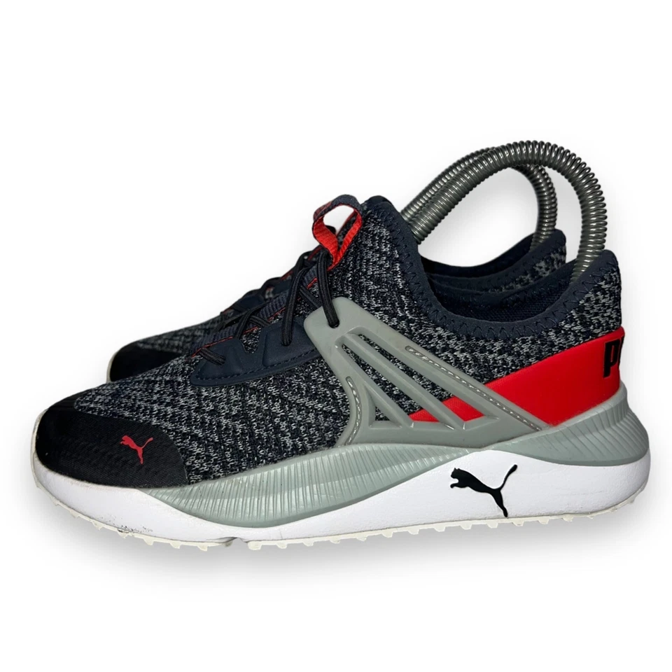 Puma Pacer Future Navy / Grey / Red 385579-01 Youth 3 - Image 2 of 4