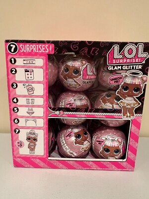 L.O.L SURPRISE GLAN GLITTER Case of 18 Balls