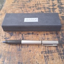 Lamy Accent Tintenroller Palladium Finish mit Indien Gummigriff 395 KK