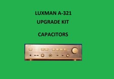 Stereo Amplifier LUXMAN A-321 Repair KIT - all capacitors